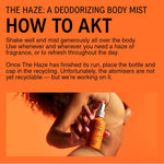 AKT The Haze Deodorising Mist