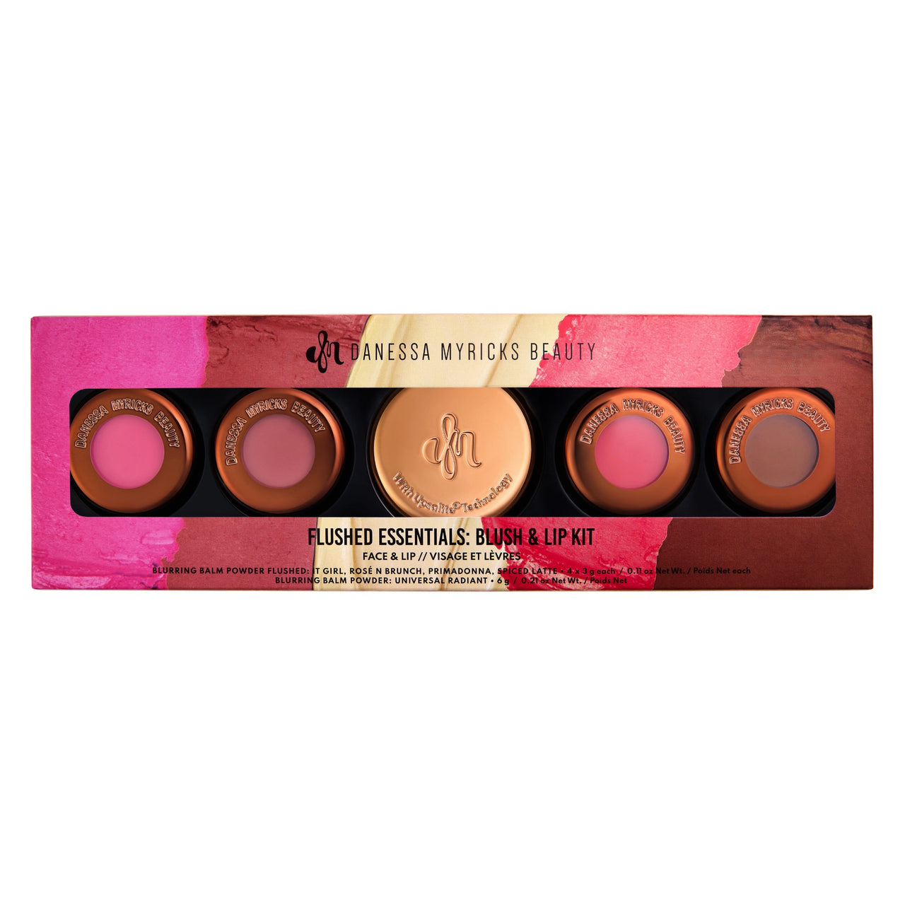 DANESSA MYRICKS BEAUTY Yummy Skin Flushed Essentials Blush & Lip Kit