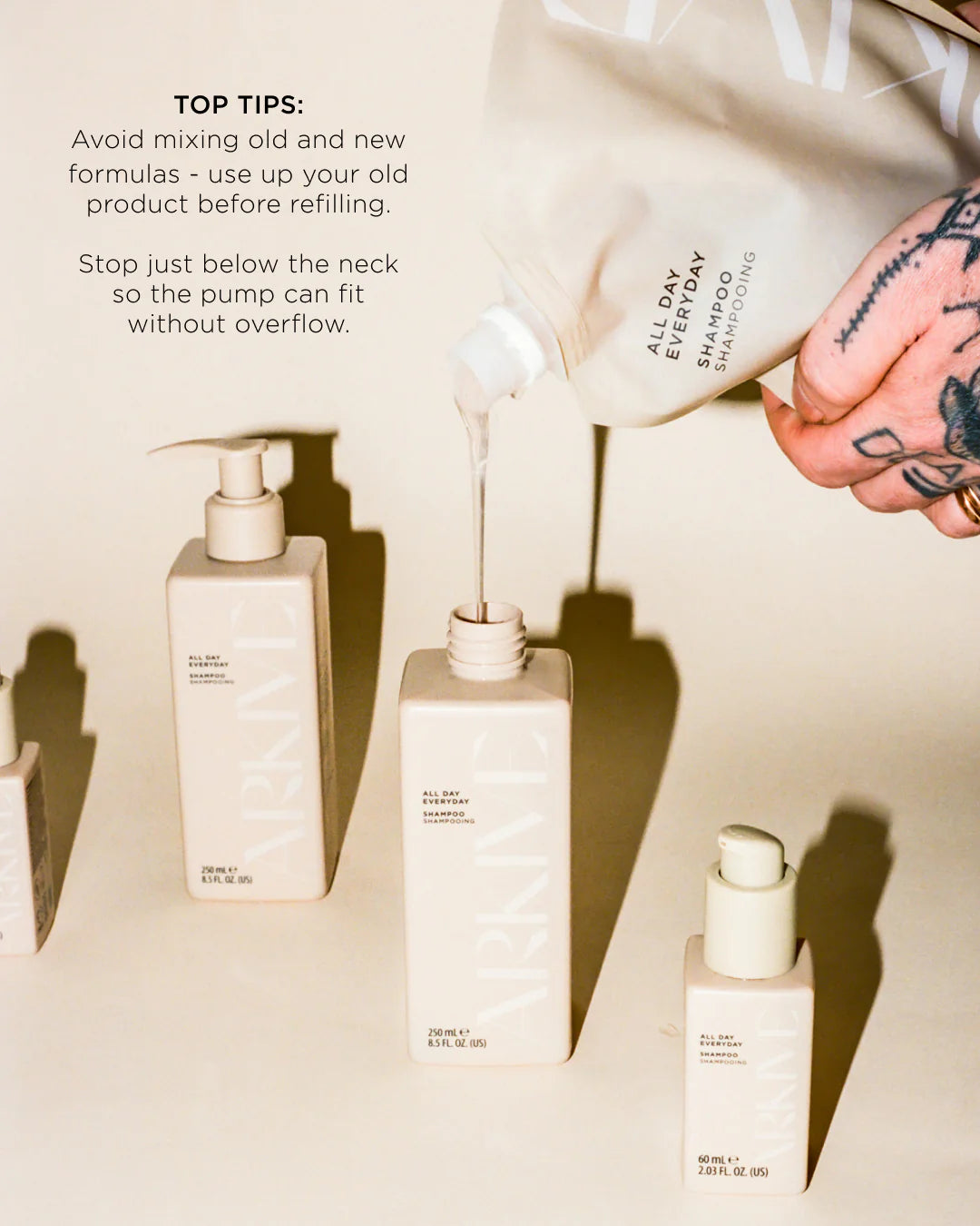 ARKIVE All Day Everyday Shampoo Refill 1L