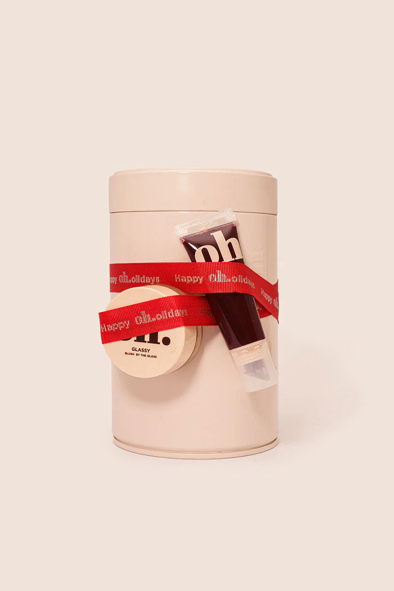 ESPRESSOH Glassy Cheeks, Cherry Lips Oh.olidays Blush + Lips Set