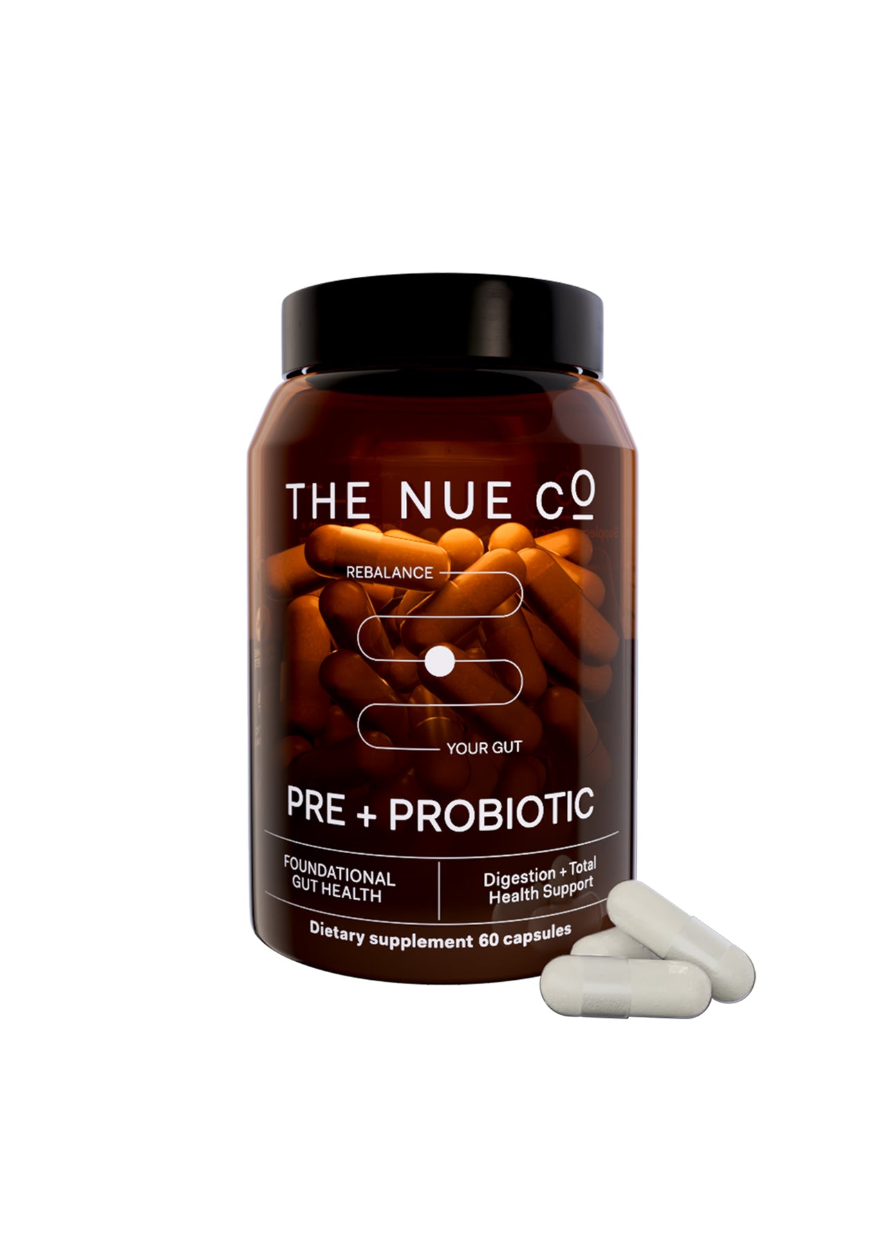 THE NUE CO Prebiotic + Probiotic Supplement
