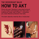 AKT The Deodorant Balm